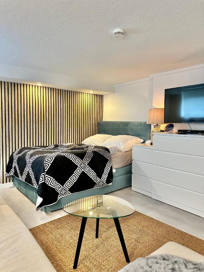 Ruhiges Retreat Souterrain-Apartment Werbach Nahe Pferdemarkt W31 Oldenburg Buitenkant foto